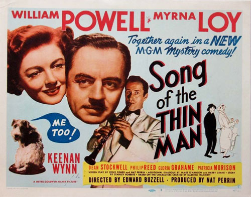 song of the thin man title lobby card