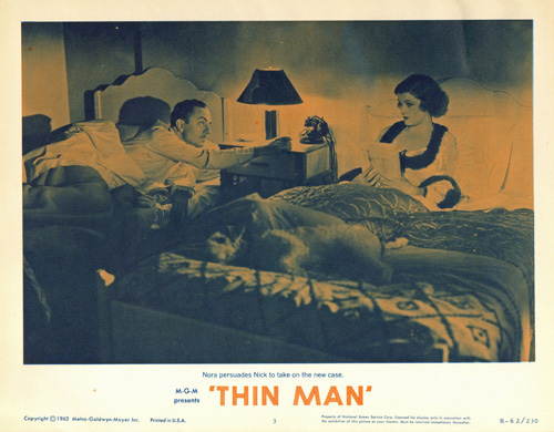 the thin man title lobby card re-release lobby card 3