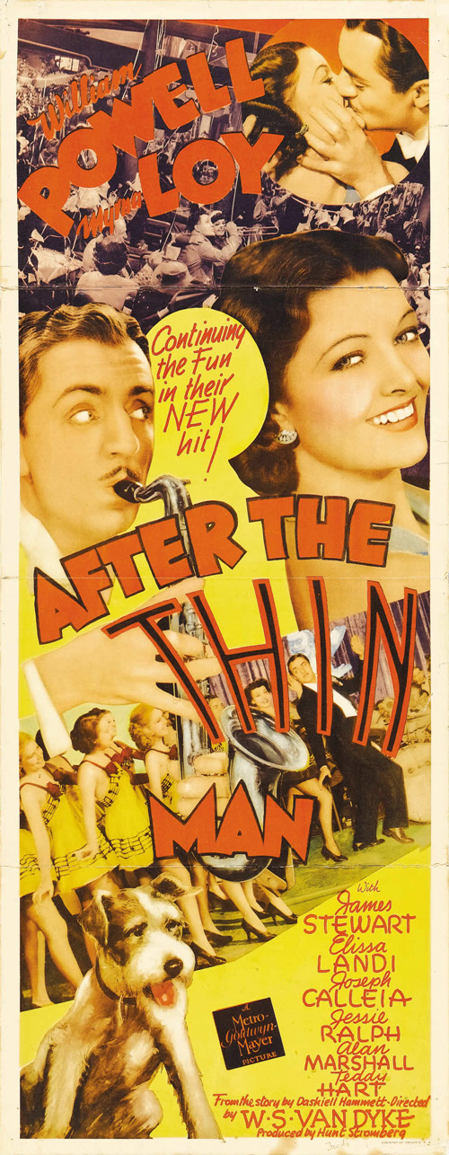 after the thin man us insert movie poster
