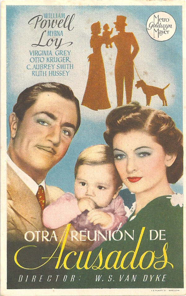 another thin man spanish mini movie poster