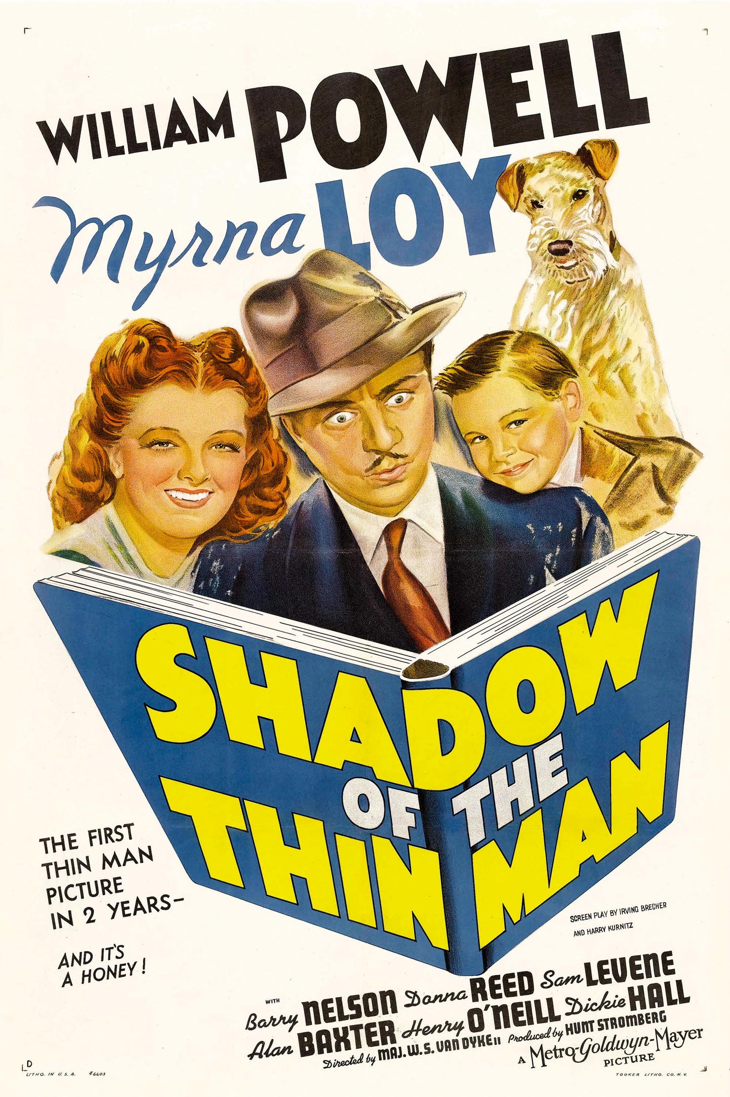 shadow of the thin man 1 sheet style d movie poster