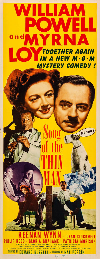 after the thin man us insert movie poster
