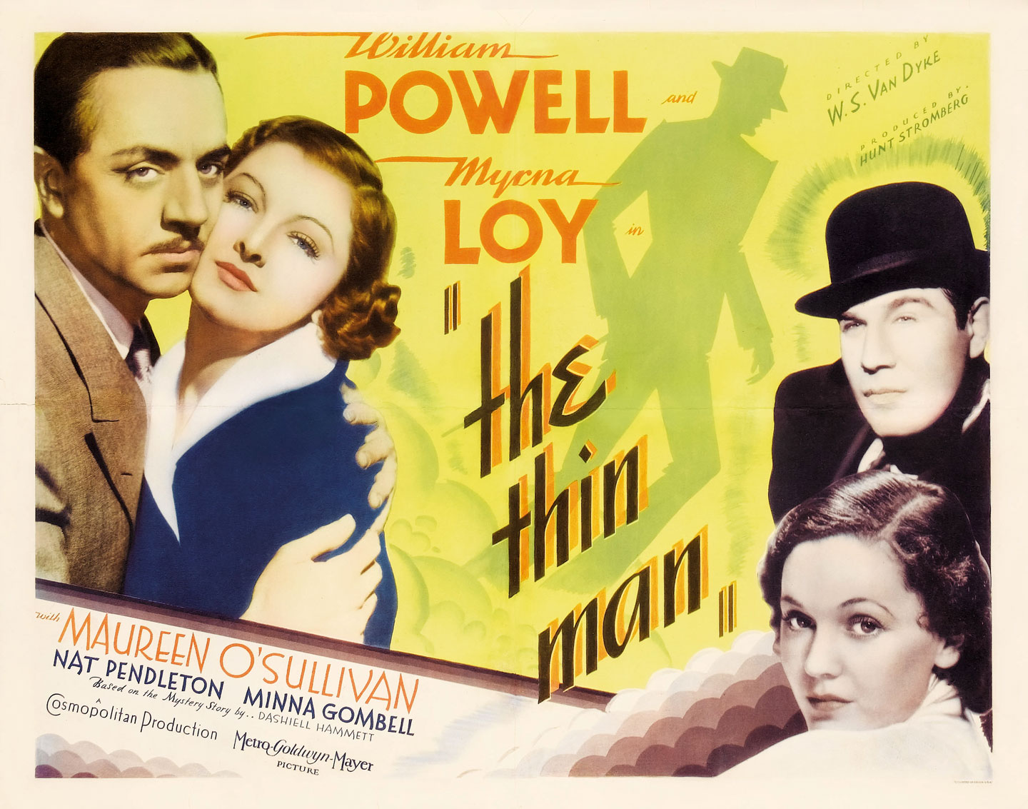 the thin man movie poster us half sheet a