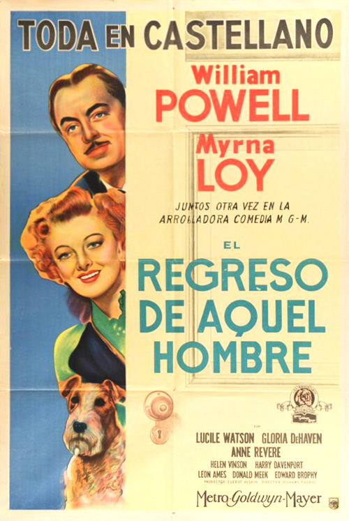 the thin man goes home argentinean 1 sheet 